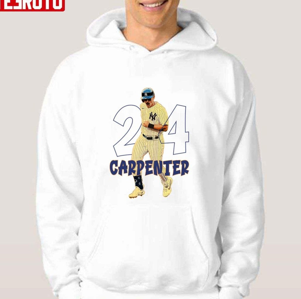 NY New York Yankees Carpenter 24 Unisex Hoodie
