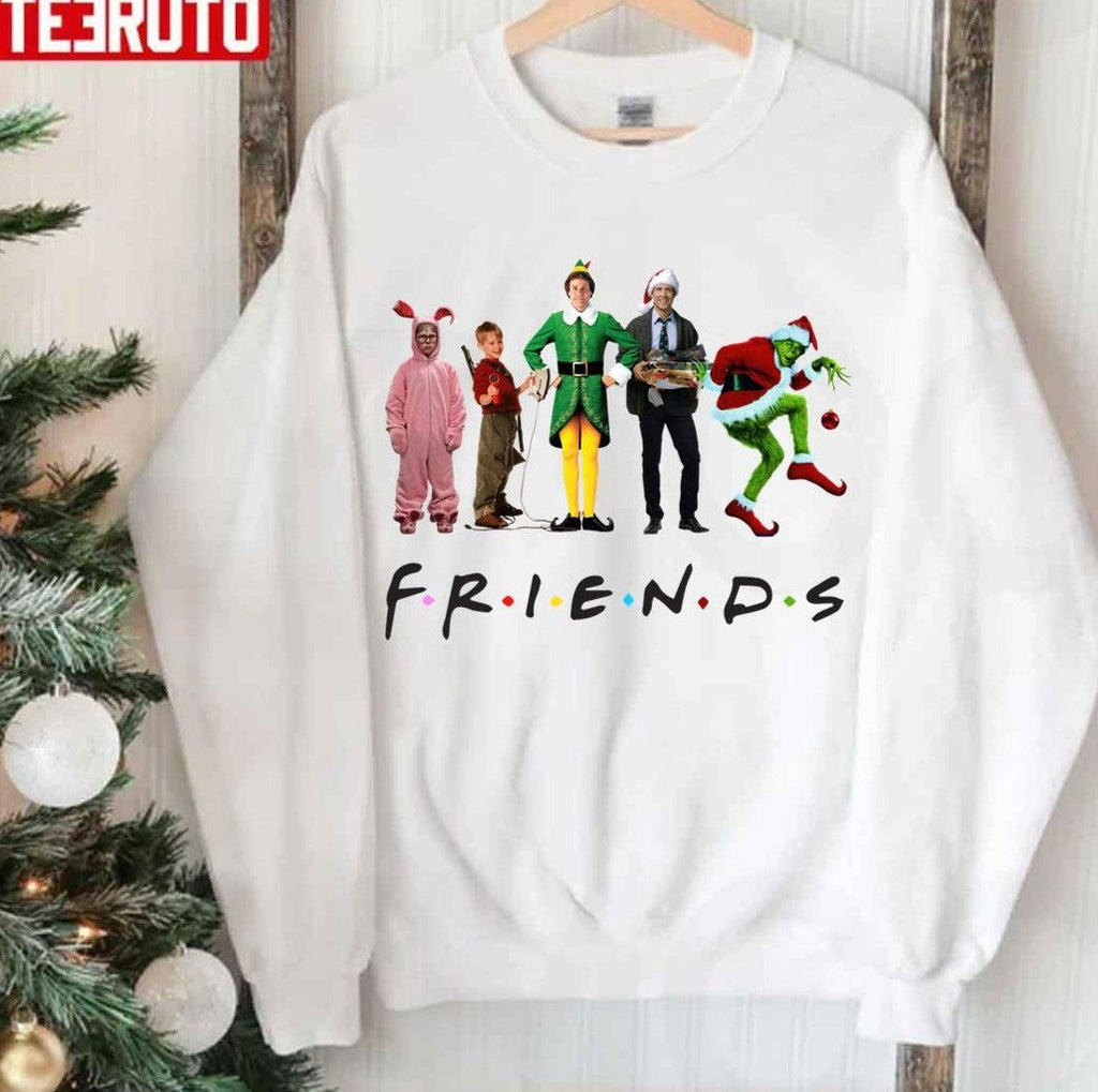 Team Friends Christmas Unisex Sweatshirt