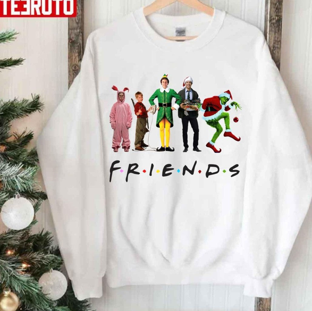 Team Friends Christmas Unisex Sweatshirt