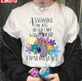 Assuming I’m Just An Old Lady Flowers Unisex T-Shirt