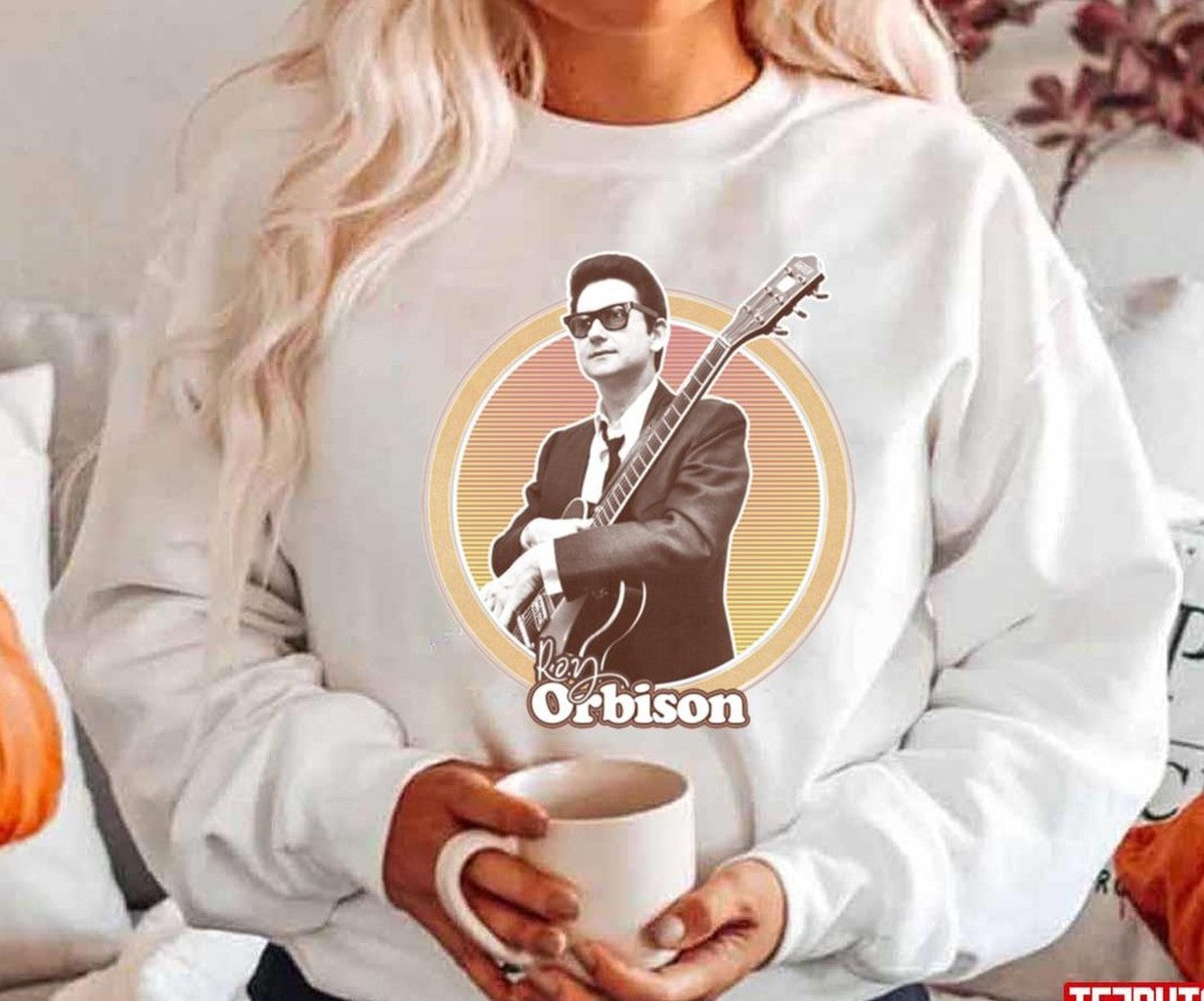 Roy Orbison Vintage Aesthetic Design Fanart Unisex Hoodie