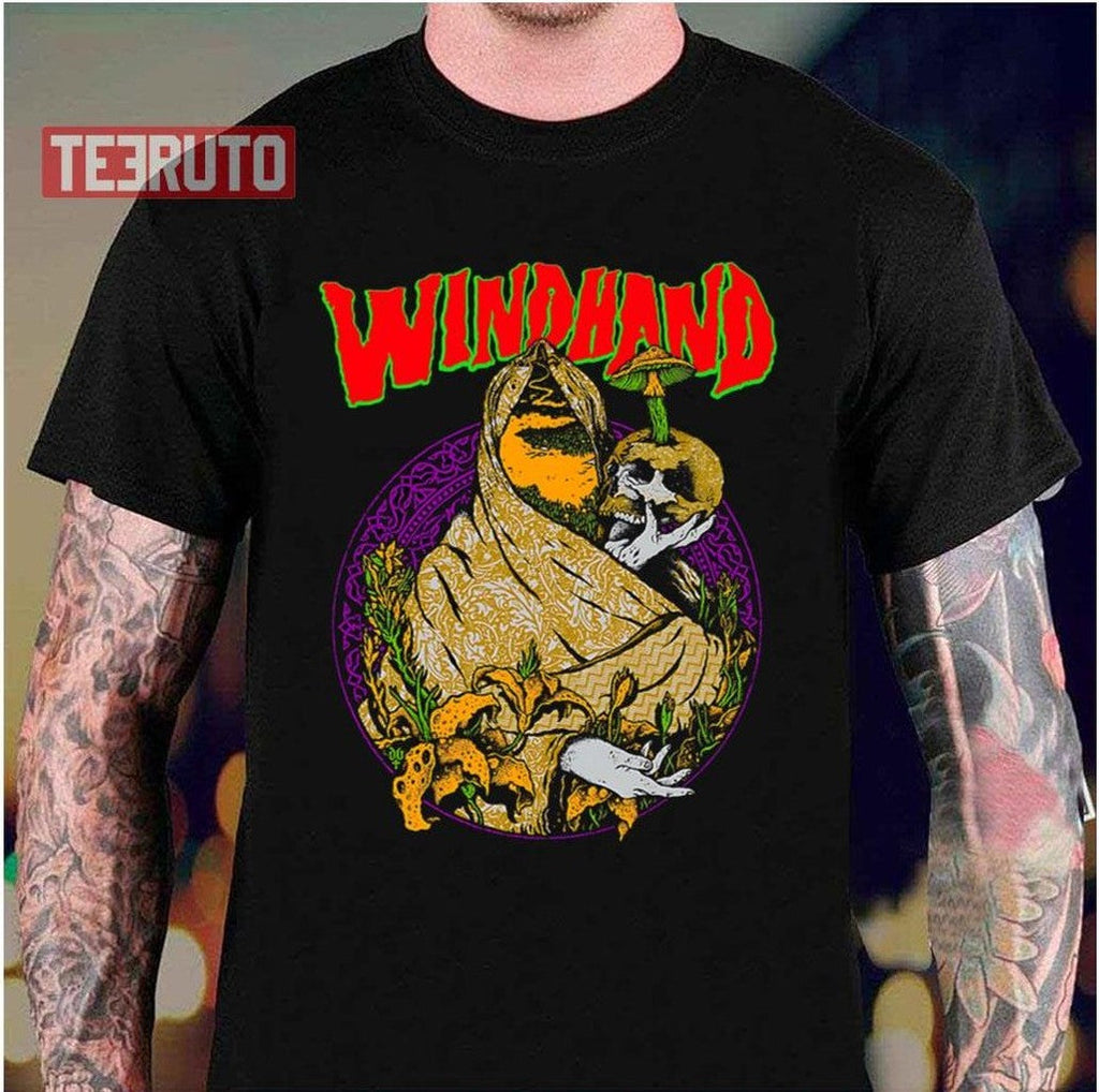 Mushroom Skull Windhand Unisex T-Shirt