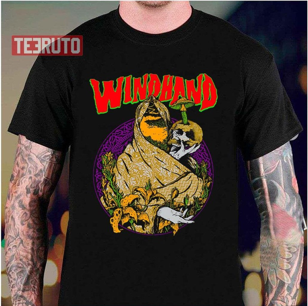 Mushroom Skull Windhand Unisex T-Shirt