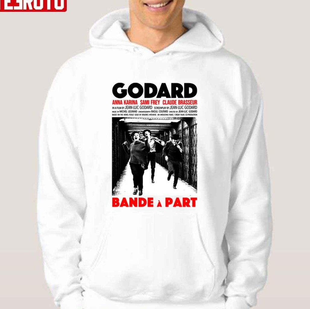 Bande A Part A Film By Jean-Luc Godard Design Unisex T-shirt