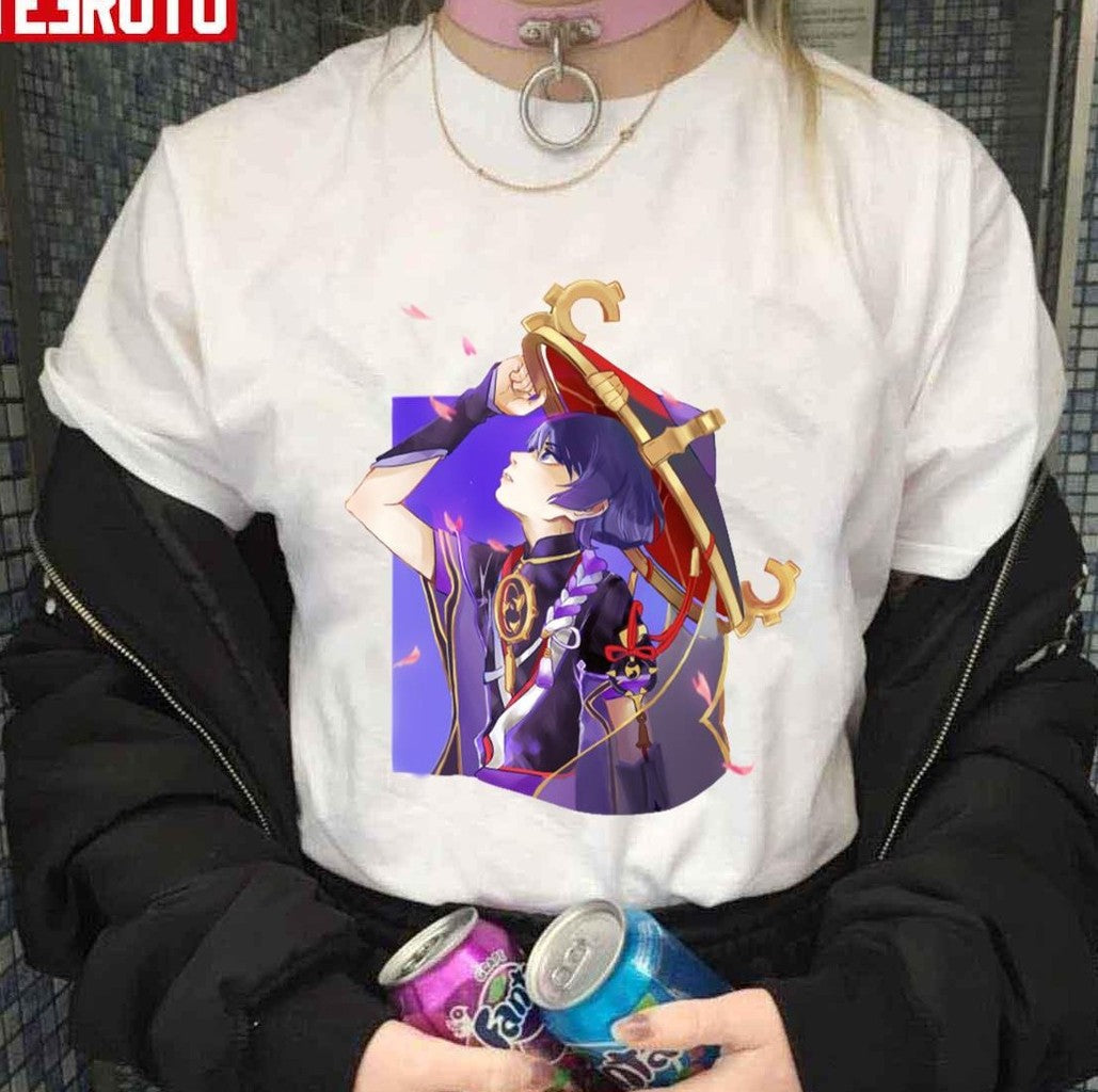 Pretty Scaramouche Genshin Fanart Unisex Hoodie