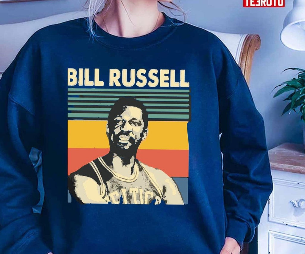 Retro Vintage Bill Russell Unisex T-Shirt