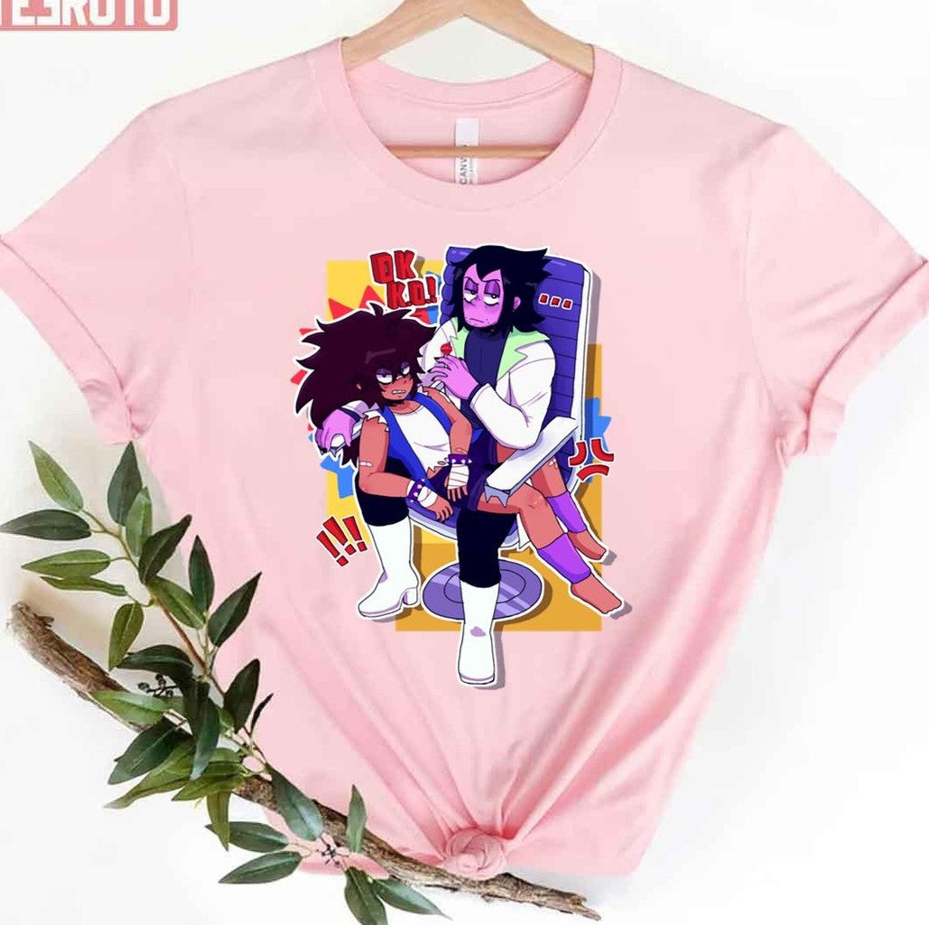 Ok Ko Let's Be Heroes Professor Venomous And Tko Unisex T-Shirt