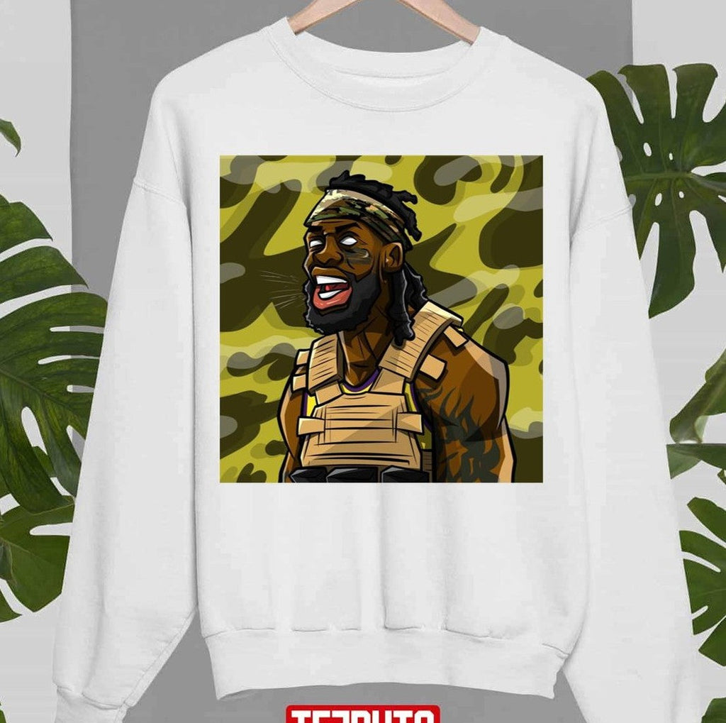 Patrick Beverley Cartoon Basketball Art Unisex Sweatshirt