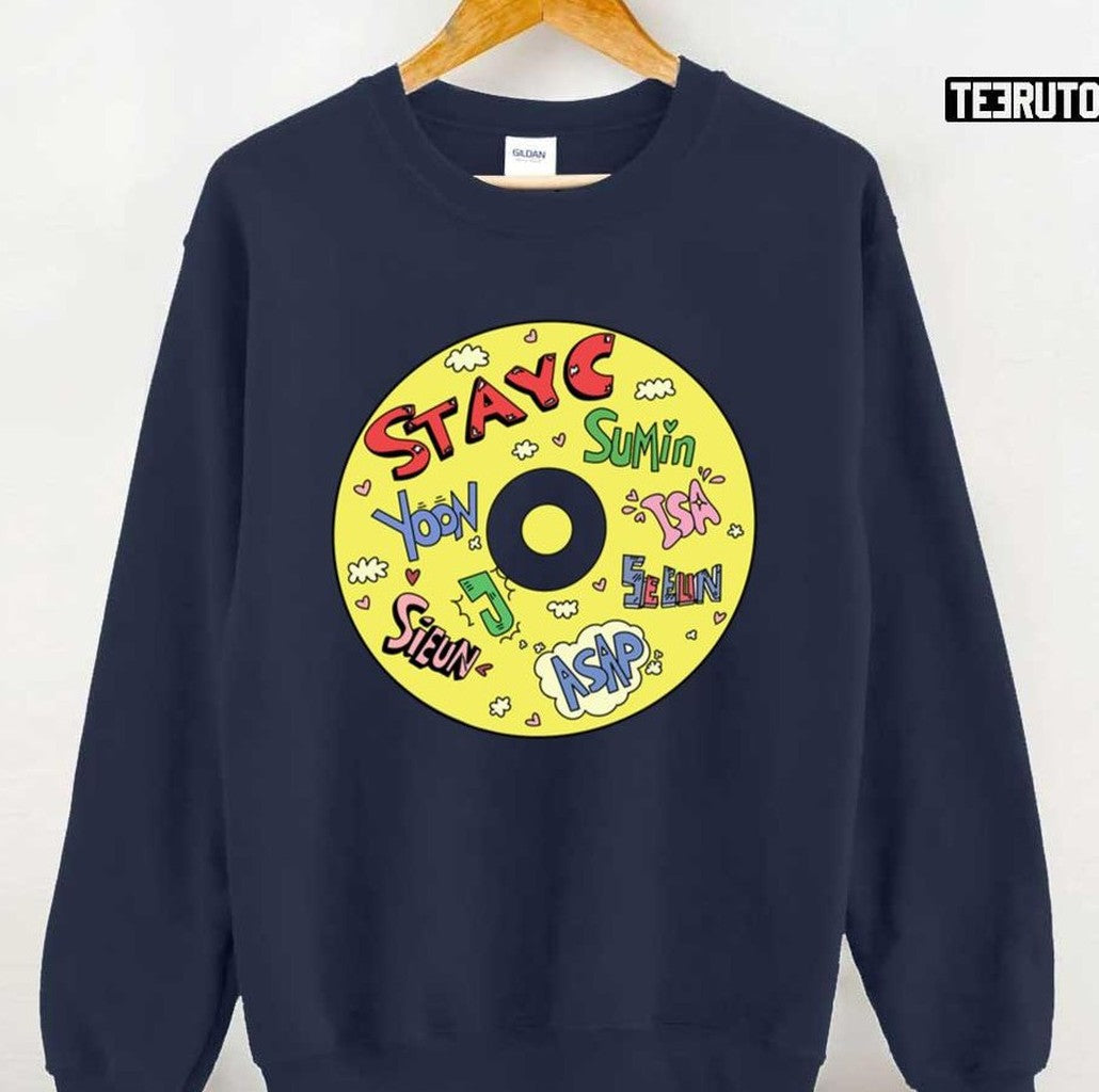 Asap Stayc Cd Album Design Unisex T-Shirt