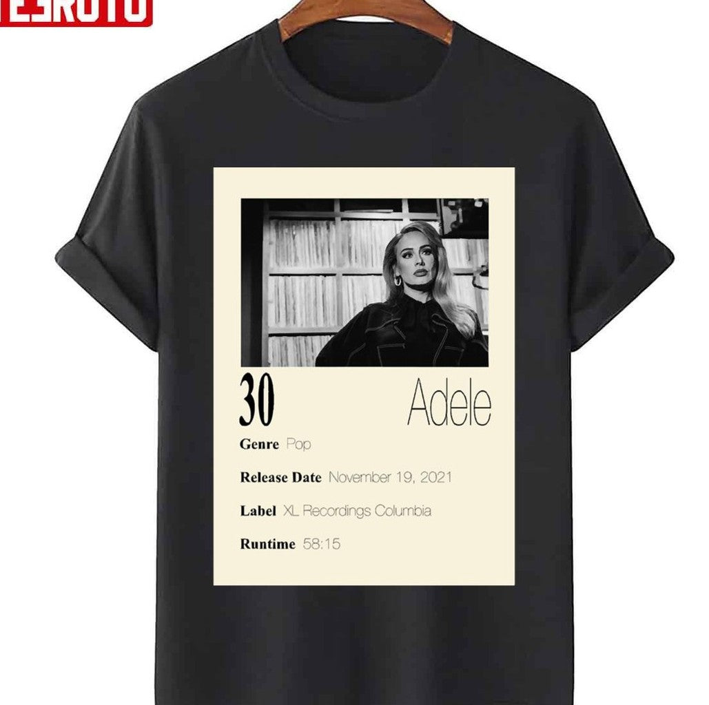 30 Minimalist Adele Unisex T-Shirt