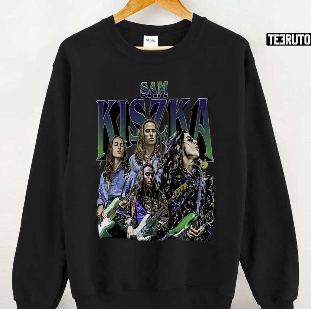 Sam Kiszka Strange Horizons 2021 Rock Band Greta Van Fleet Vintage Unisex T-Shirt