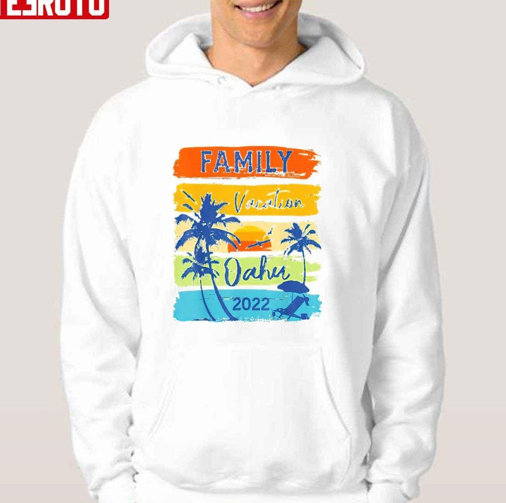 Best Oahu Hawaii Hawaiian Vacation 2022 Unisex T-Shirt