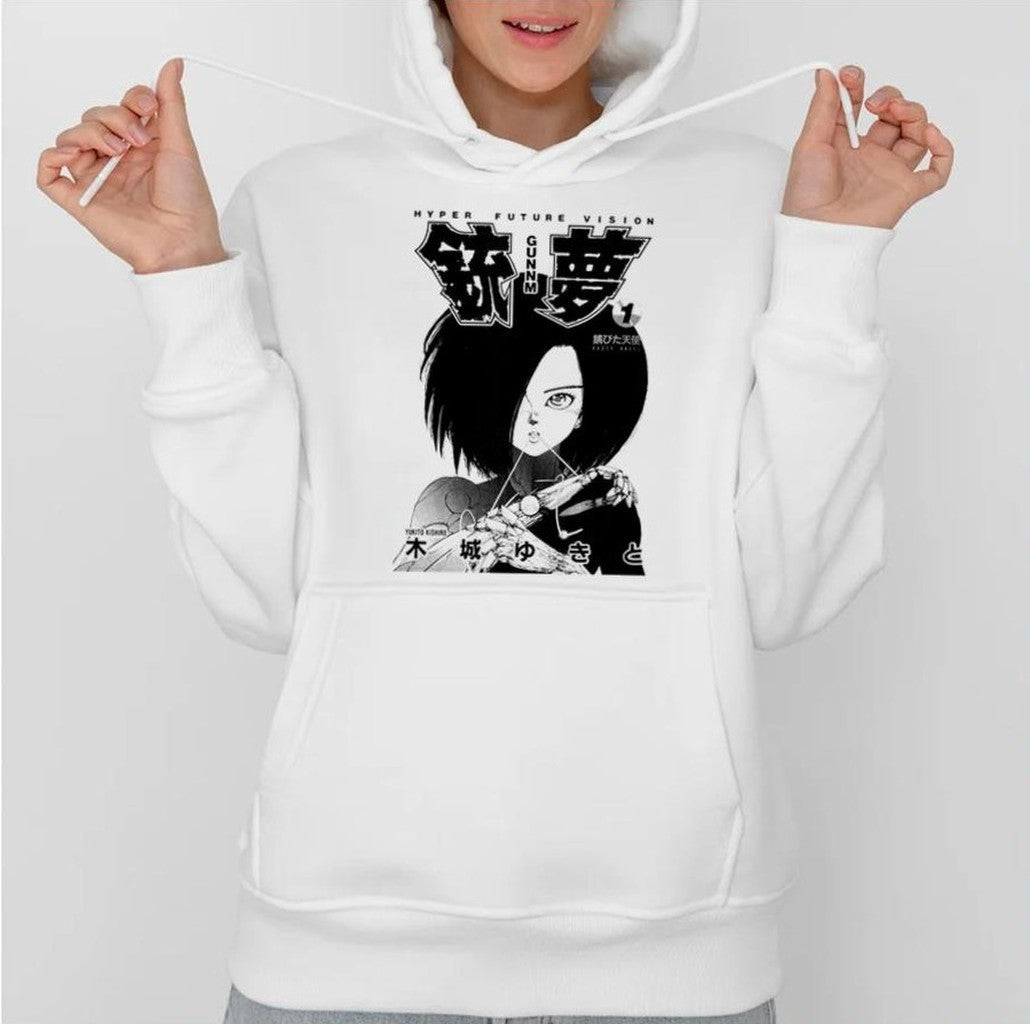 Beautiful Model Gunnm Alita Angel Unisex Sweatshirt