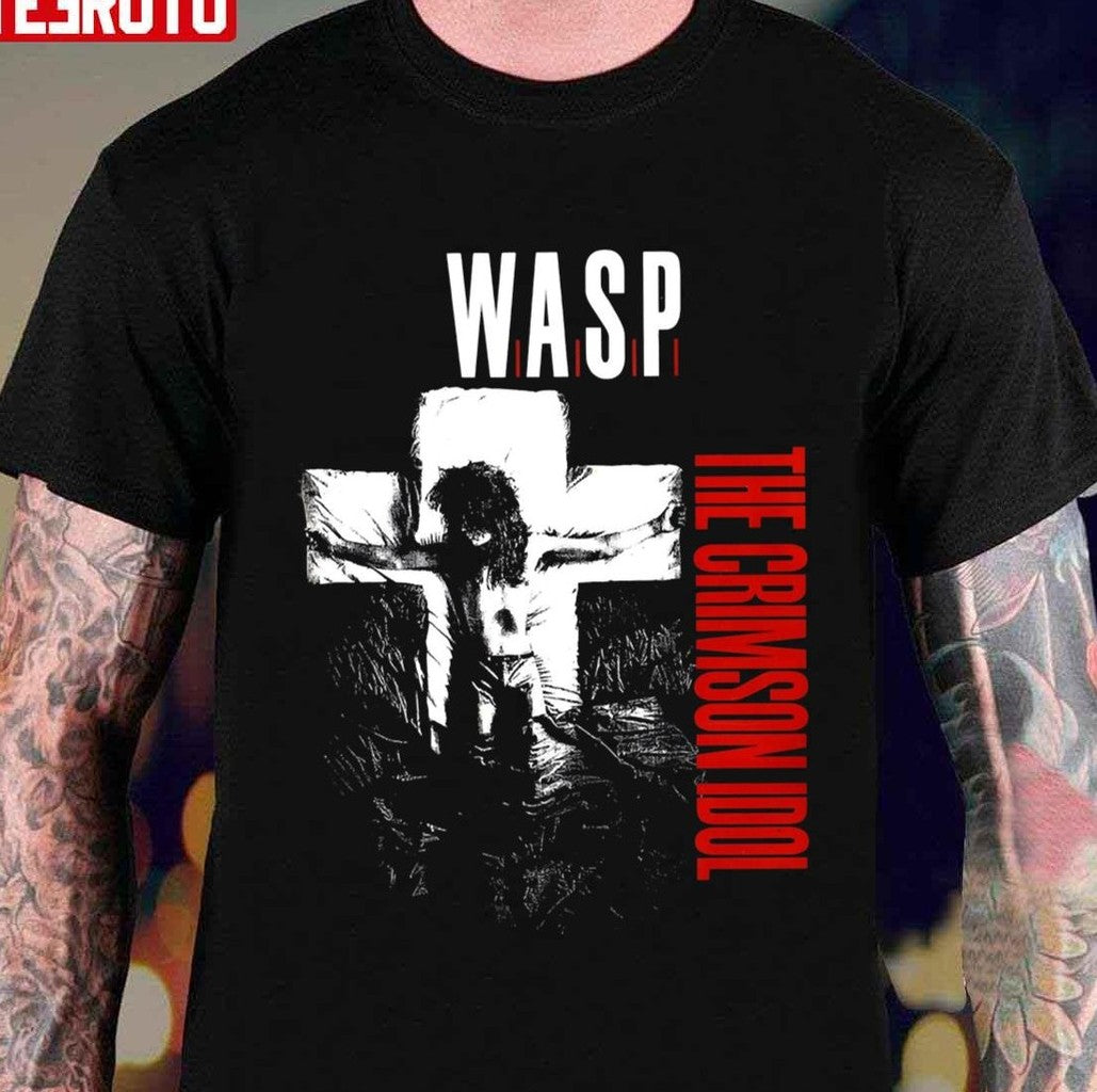 The Crimson Idol WASP The Band Graphic Unisex T-shirt