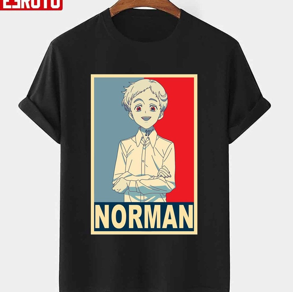 Portrait Of Norman Hope Poster The Promised Neverland Unisex T-shirt