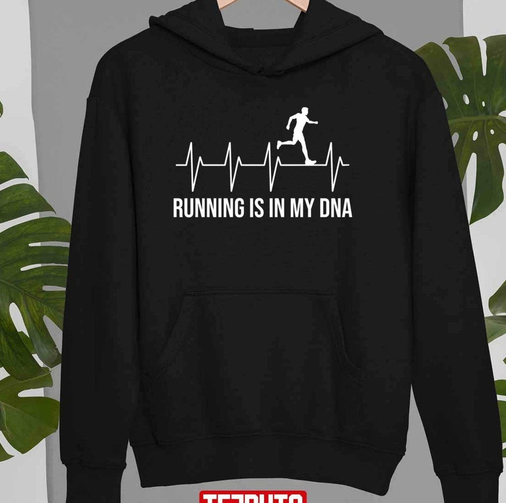 Quote Running Is In My Dna Unisex T-shirt
