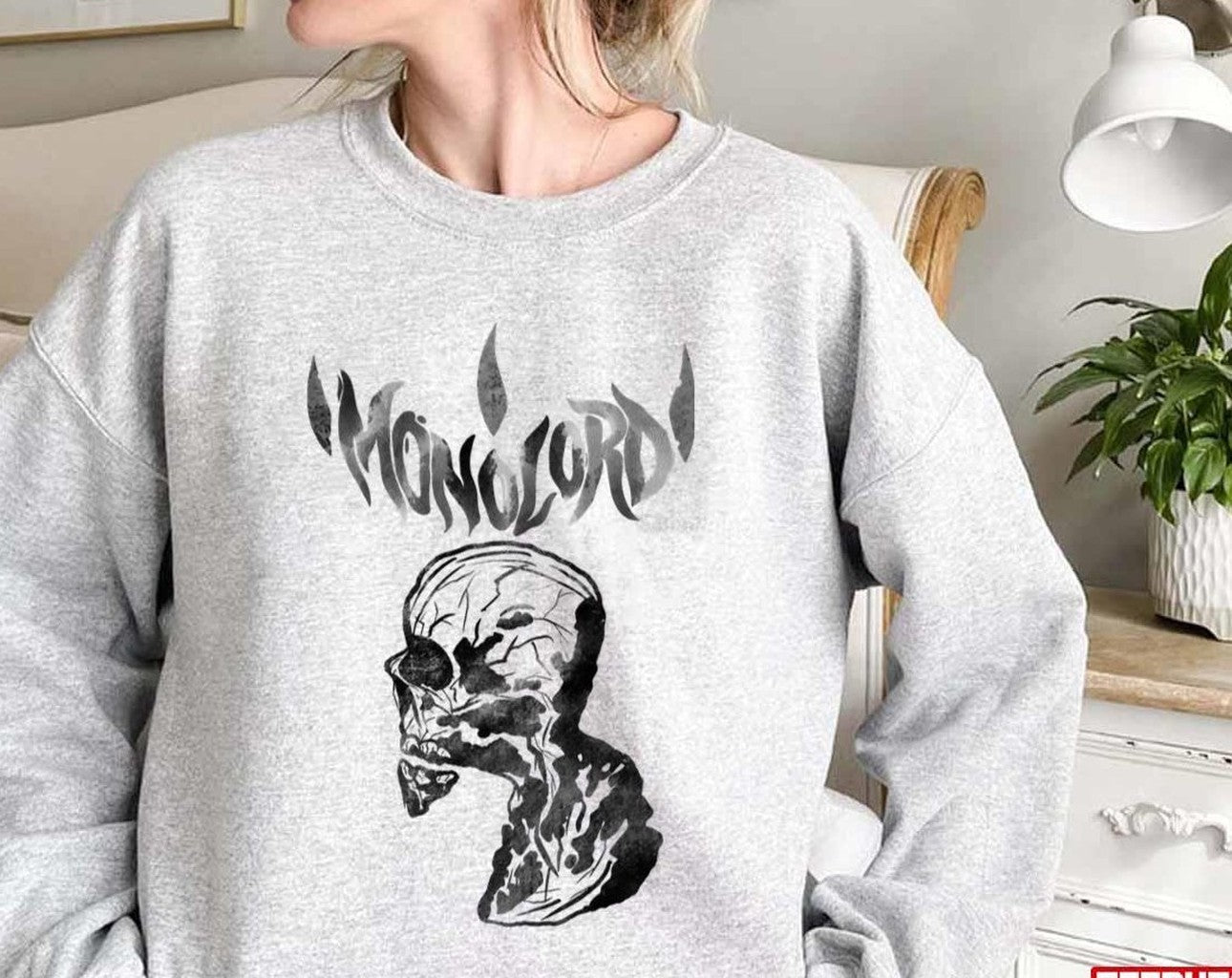 Monolord Cursing The One Unisex Sweatshirt