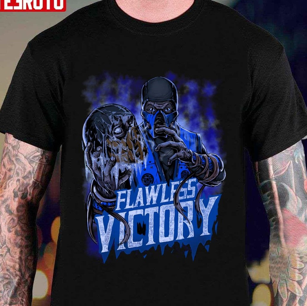Sub Zero Flawless Victory Mortal Kombat Unisex Hoodie