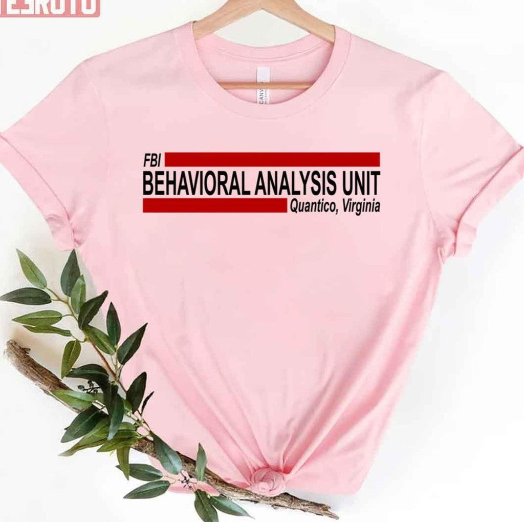 Bau Behavioral Analysis Unit Criminal Minds Unisex T-Shirt