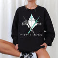 Sword Art Online Kirito And Asuna Swords Unisex Sweatshirt