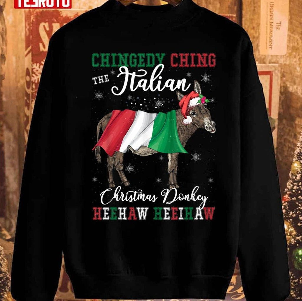 The Donkey Italian Dominick The Donkey Unisex Sweatshirt