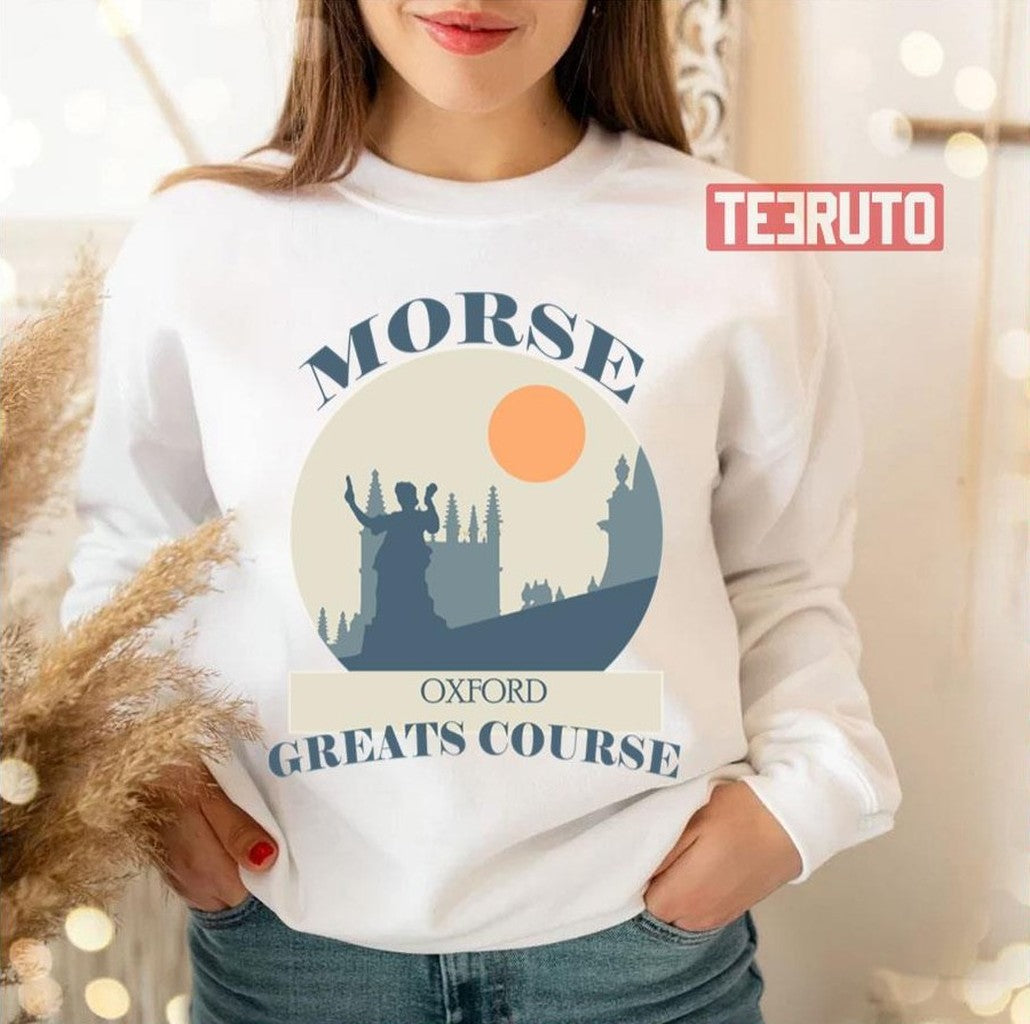Morse Greats Course Itv Endeavour Unisex Sweatshirt