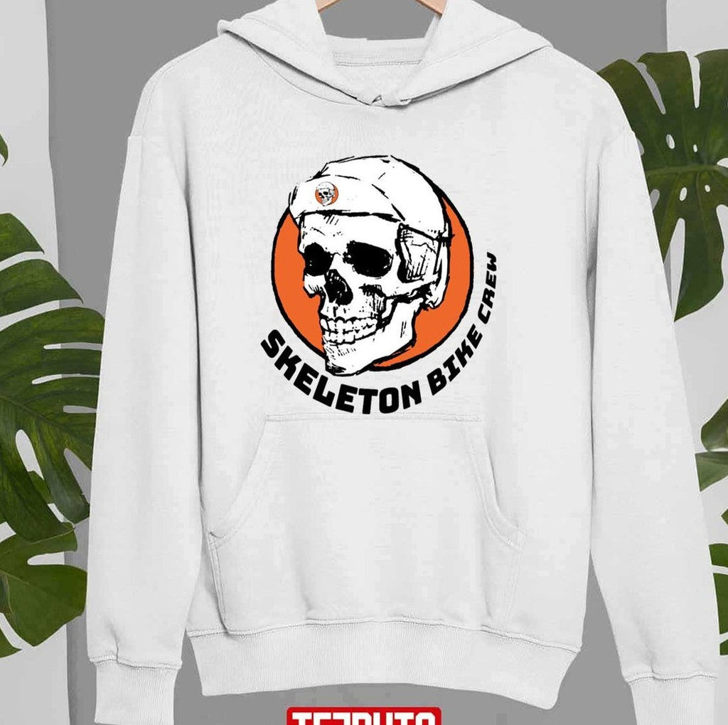 Skeleton Bike Crew Halloween Unisex Sweatshirt