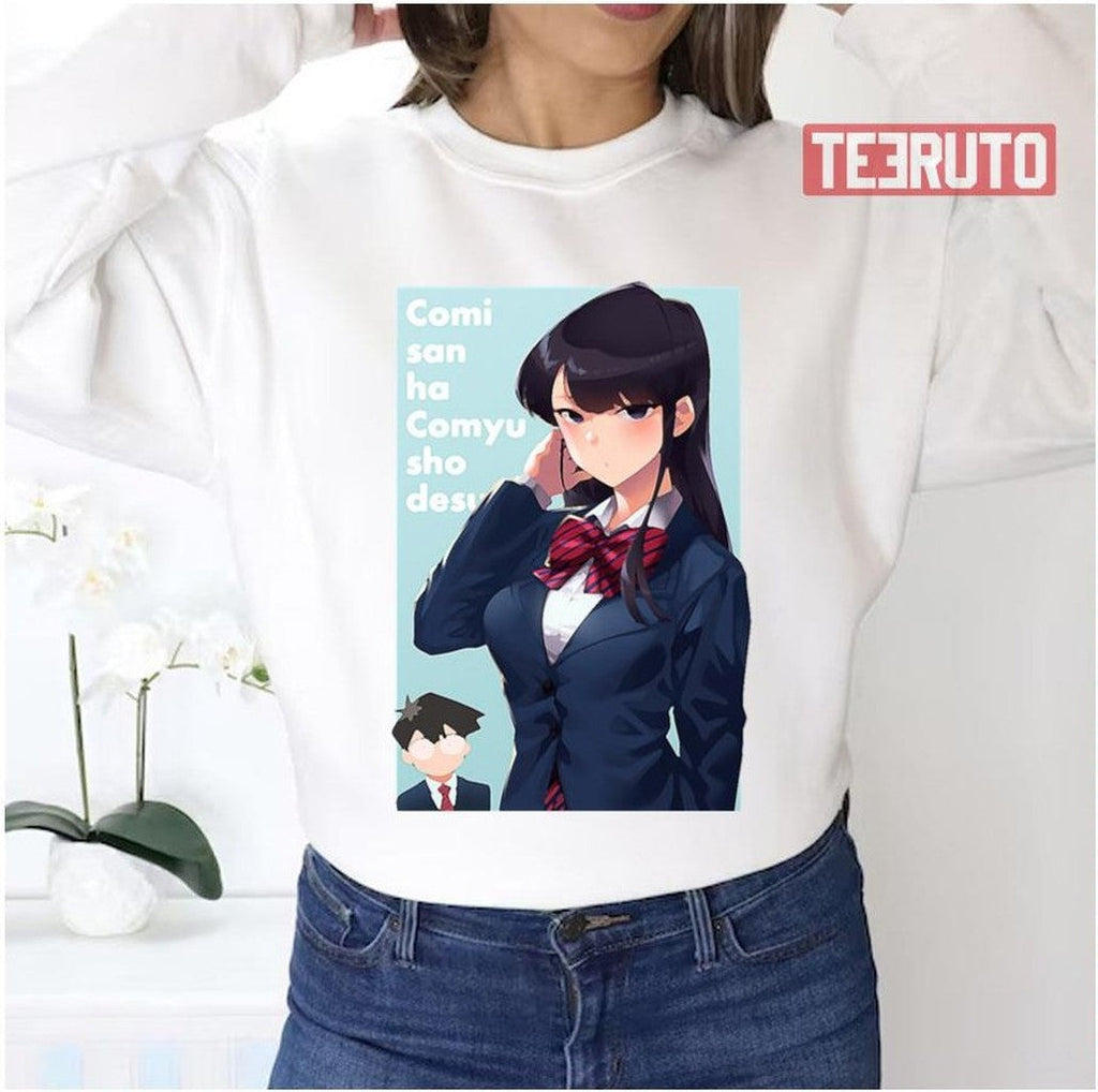 Anime Komi Can't Communicate Komi And Tadano Unisex Sweatshirt
