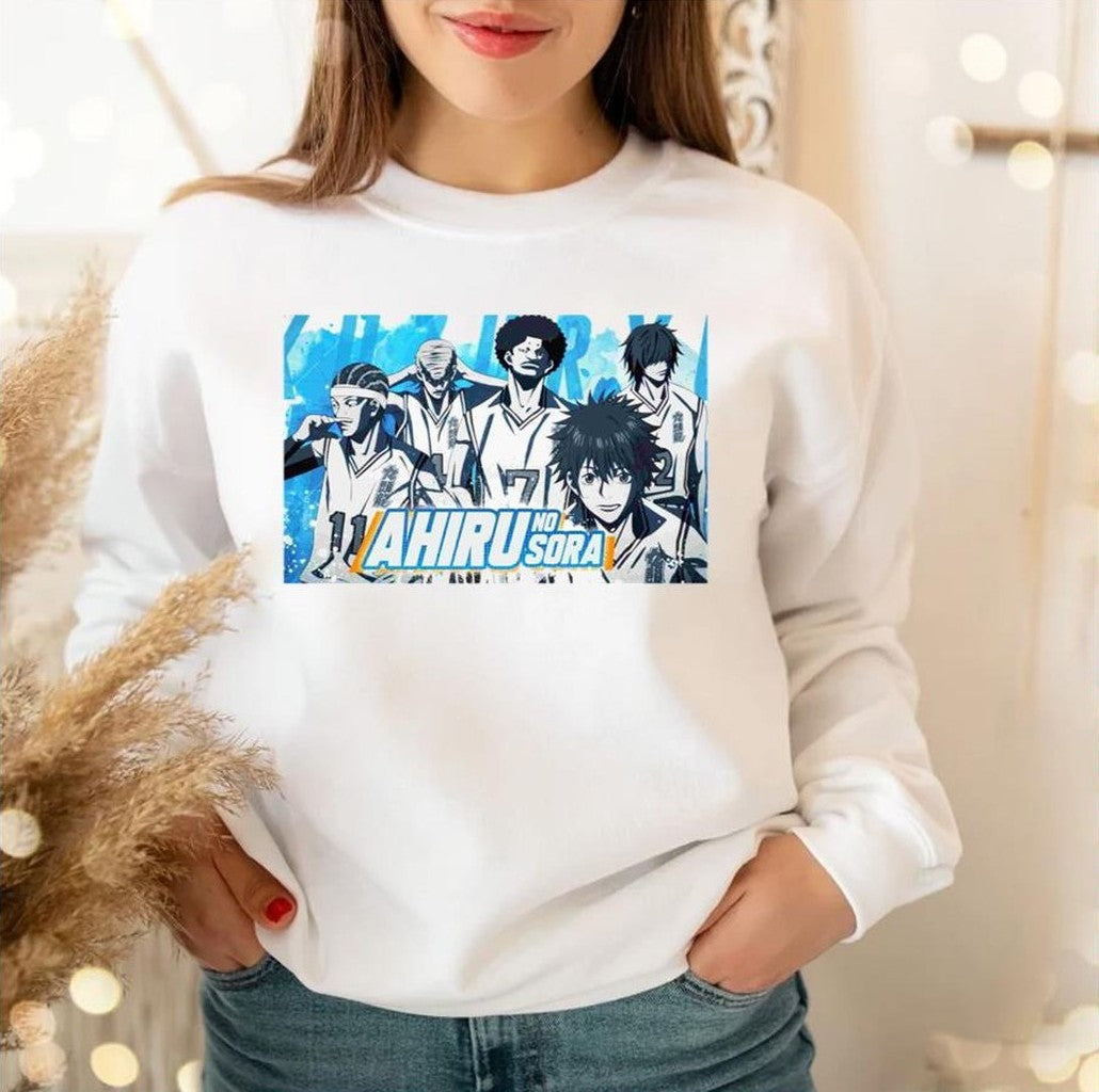 Basketball Team Ahiru No Sora Kuzuryu Unisex Sweatshirt