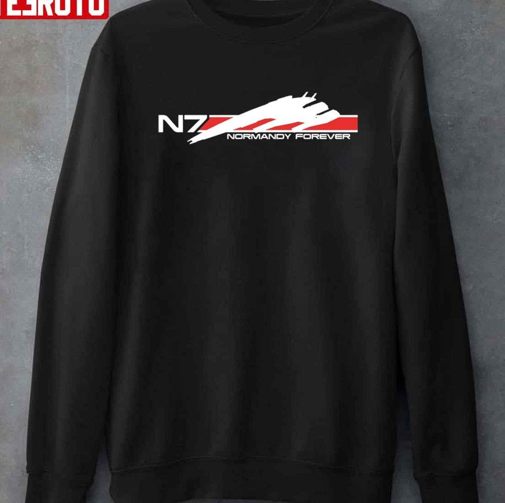 Normandy Forever N7 Mass Effect N7 Day Unisex T-shirt