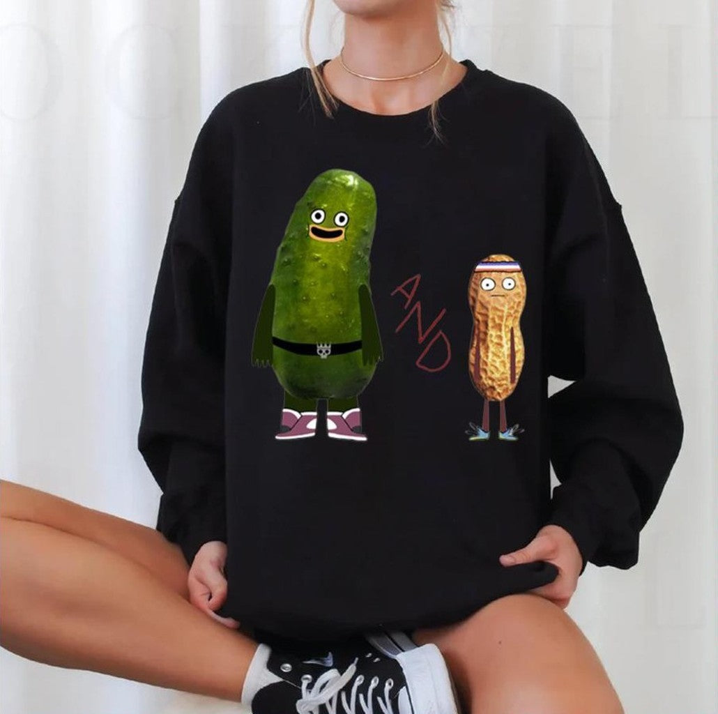 Pickle And Peanut Cucumber Unisex Sweatshirt