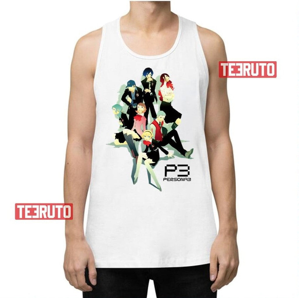 Anime Characters Persona Unisex Tank Top