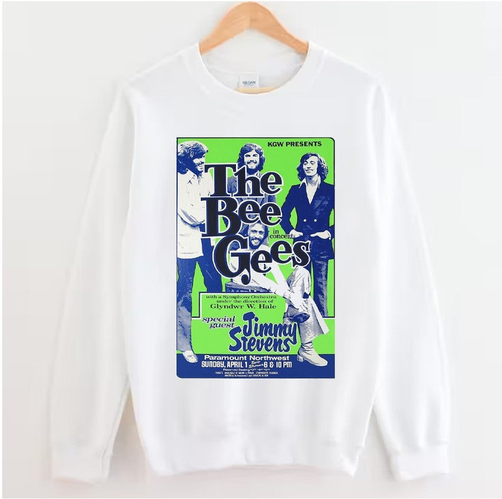 The Bee Gees 1973 Seattle Unisex Sweatshirt