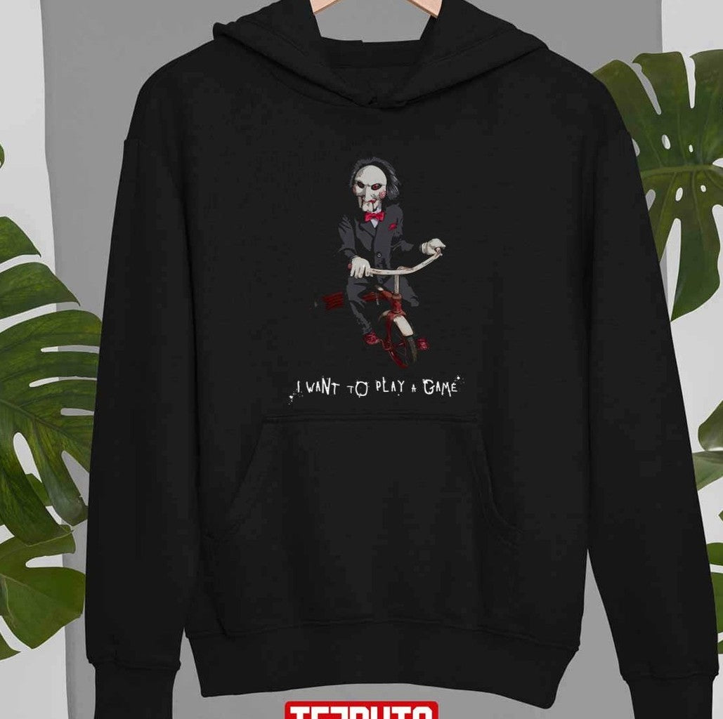 Saw I Want To Play A Game Jigsaw Unisex T-Shirt