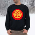 Round Red Logo Sakamoto Days Unisex Sweatshirt