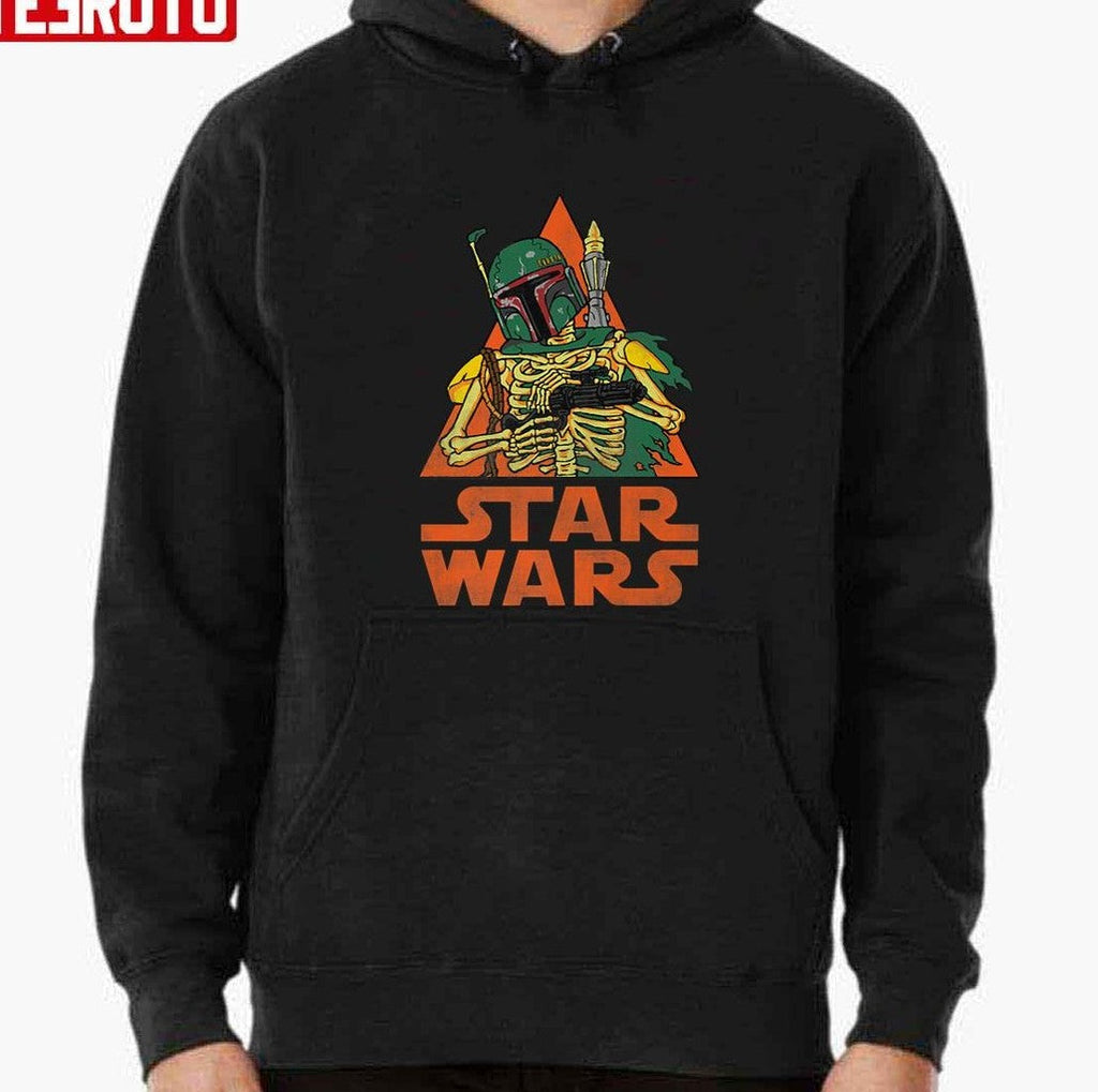Skeleton Boba Fett Halloween Costume Unisex T-Shirt