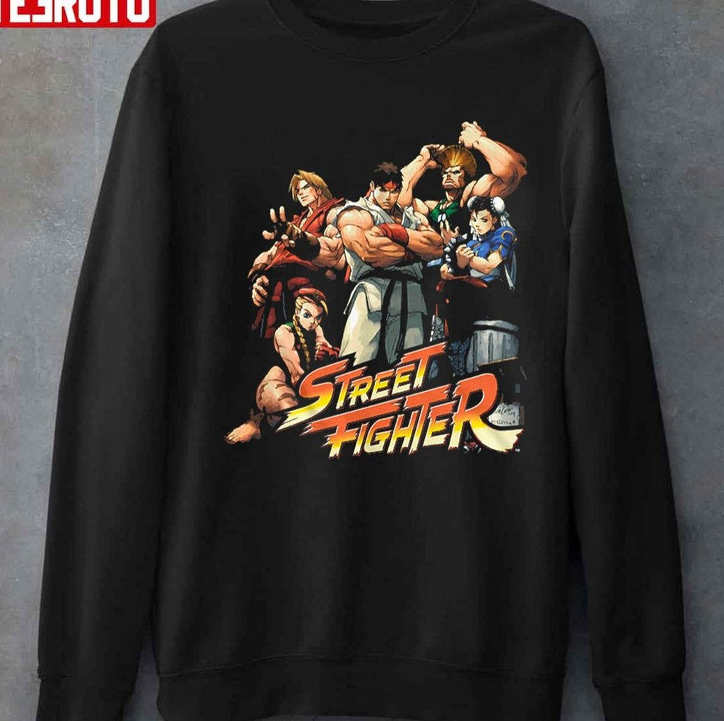Awesome Characters Street Fighter Vintage Unisex T-shirt