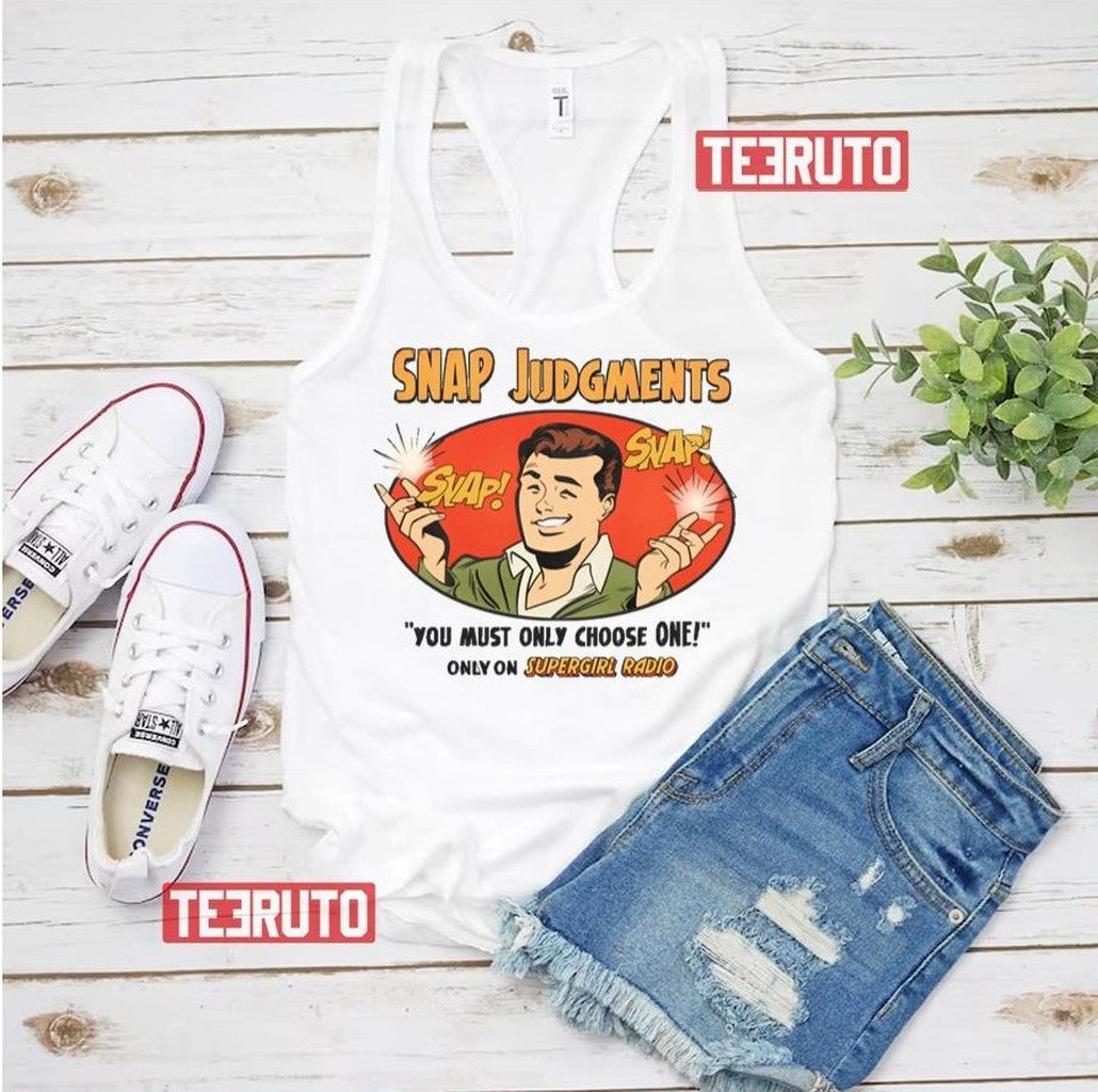 Snap Judgments Unisex Tank Top