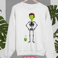 Skeleton Hand On Costume Funny Halloween Unisex Sweatshirt