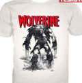 Animated Wolverine Promo Cool White Anime Tee Unisex T-Shirt