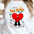 Bad Bunny Sad Heart Un Verano Sin Ti Aesthetic Unisex T-Shirt