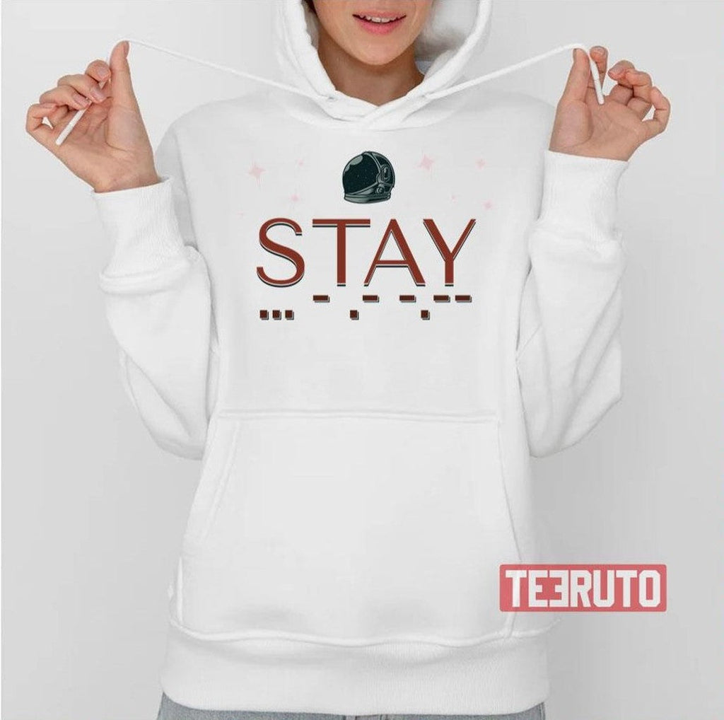 Stay Morse Code Interstellar Unisex T-Shirt