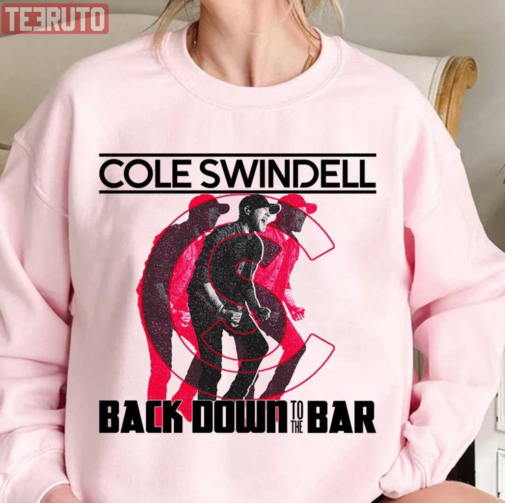 Black Down Bar Cole Swindell Unisex Sweatshirt