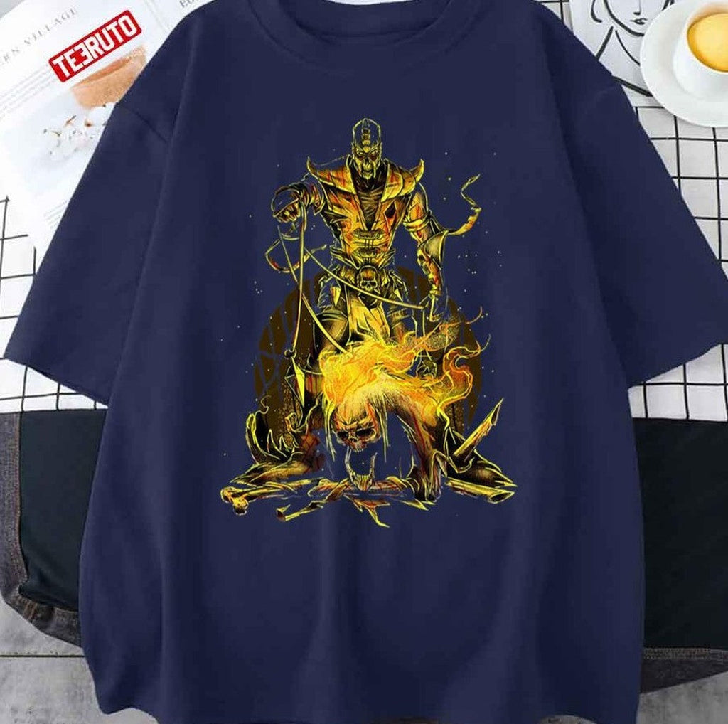 Mortal Kombat Cursed Scorpion Unisex Sweatshirt