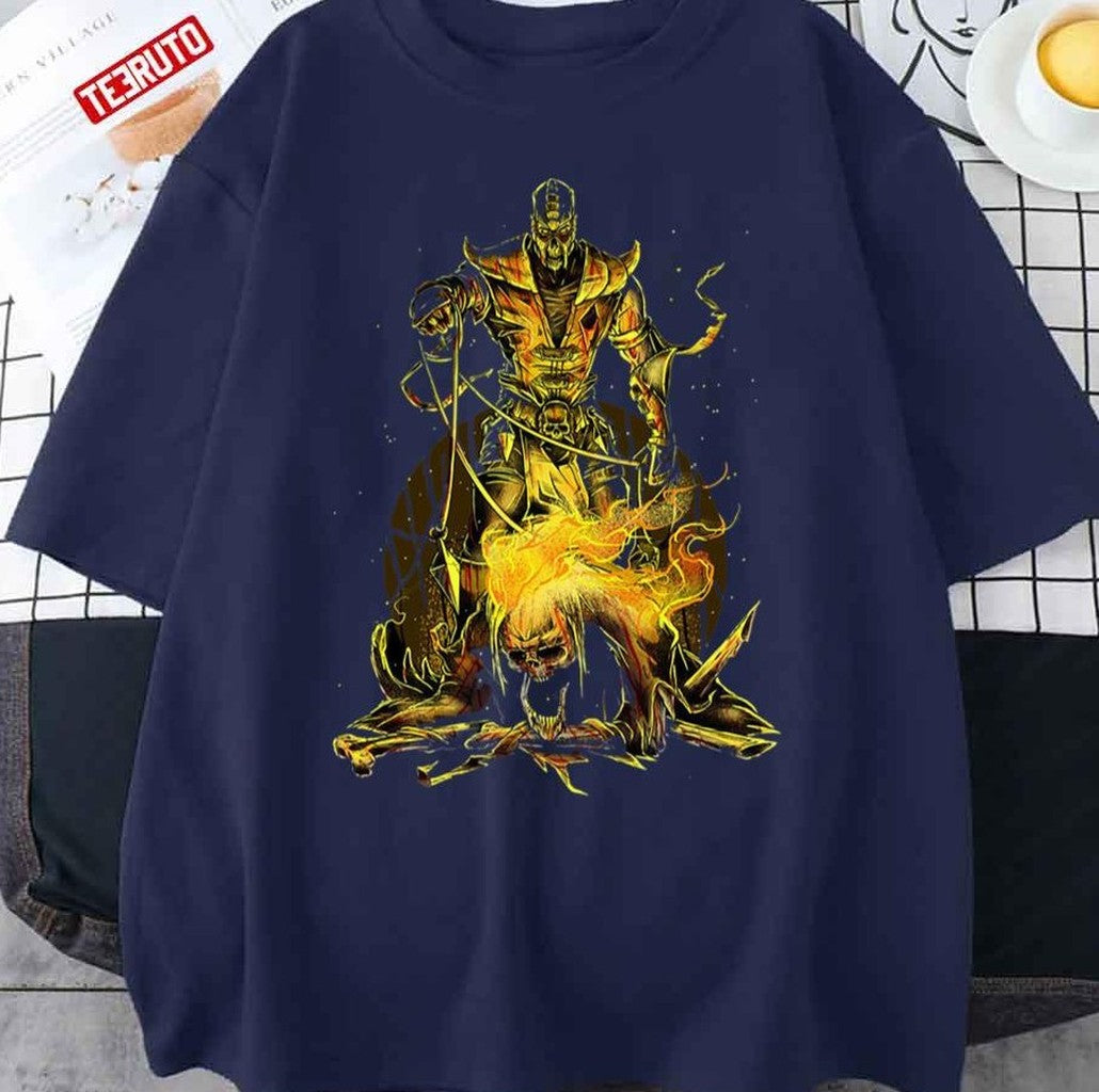 Mortal Kombat Cursed Scorpion Unisex Sweatshirt
