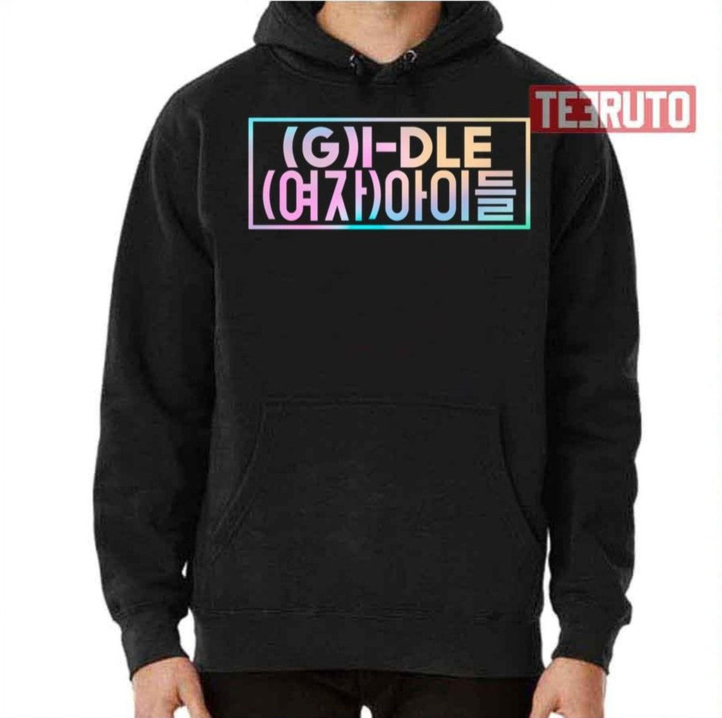 Neon Logo Gidle Girl Group Unisex T-Shirt