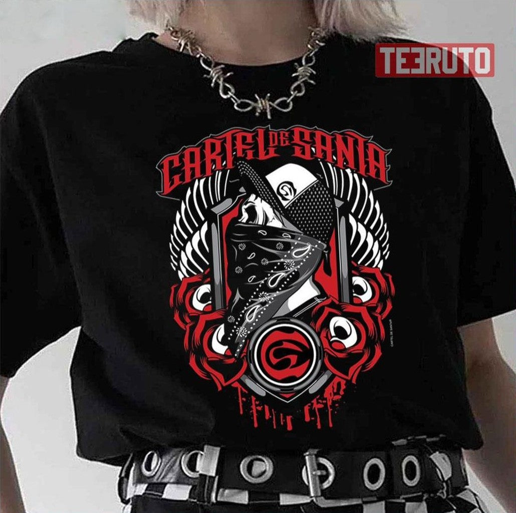 New Tattoo Design From Cartel De Santa Unisex T-Shirt