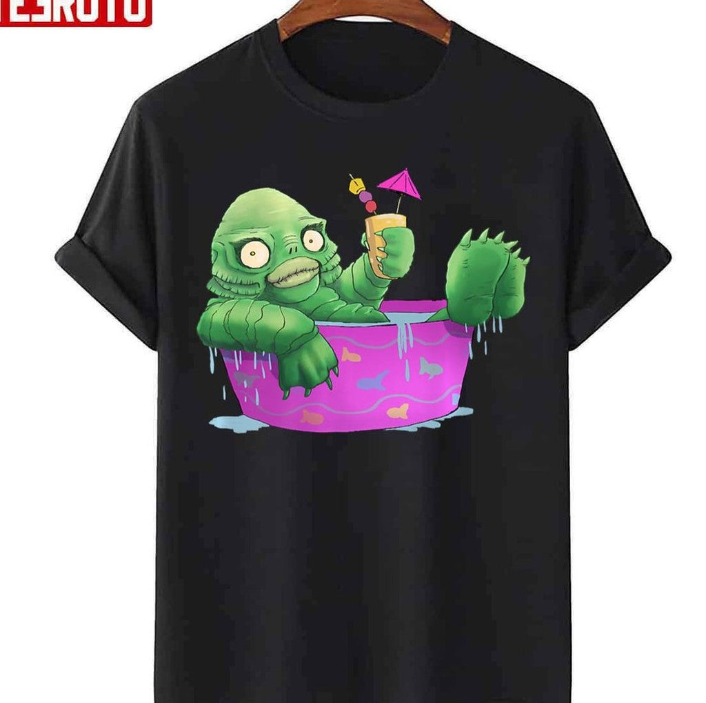 Monster Party Lagoon Creature Halloween Unisex Sweatshirt