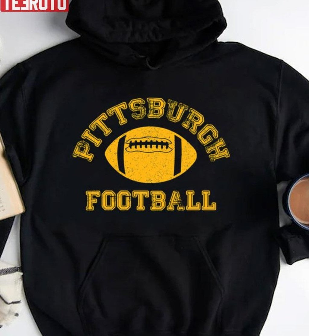 Pittsburgh Distressed Pro Football Team Unisex Sweatshirt