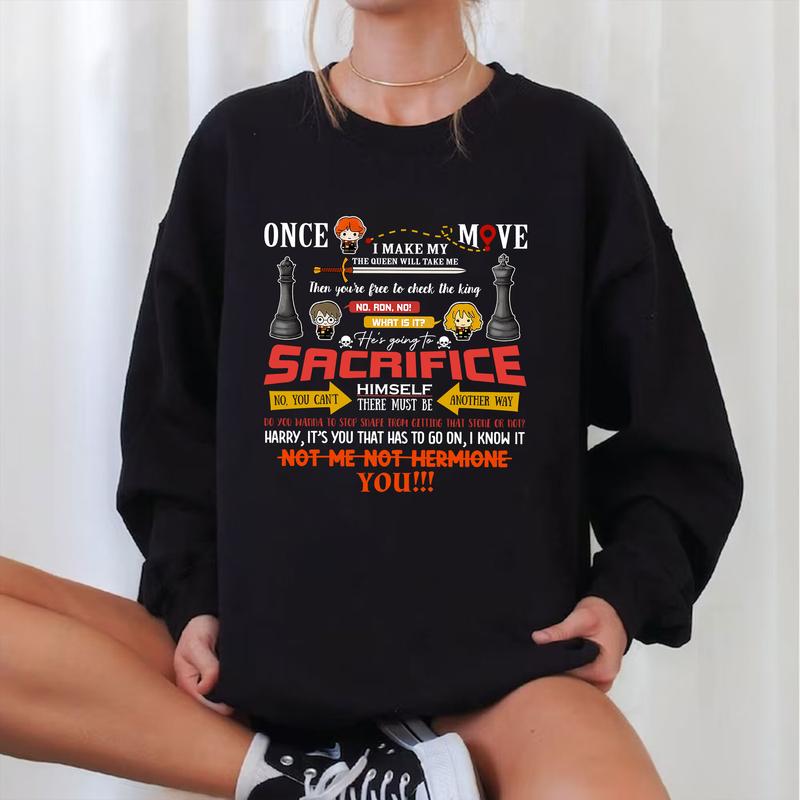 HP Ron's Quotes Sweatshirt Hoodie Shirt, gift for fan